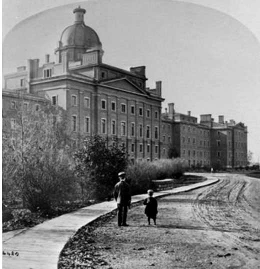Provincial Lunatic Asylum, Toronto. (Source: Toronto Public Library)