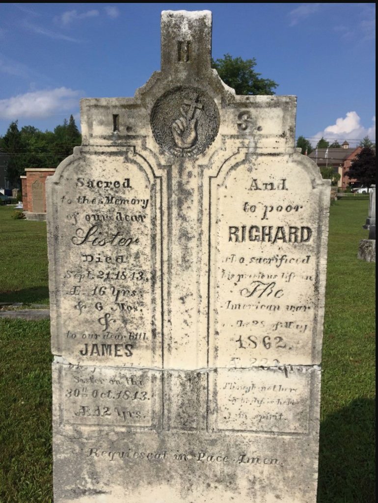 Richard Ryan Headstone (Photo Credit: Kelley O’Rourke)